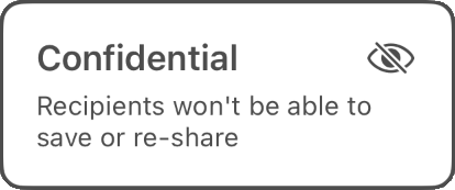 Sharing options